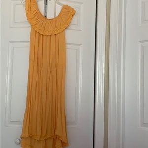 Off the shoulder summer dress